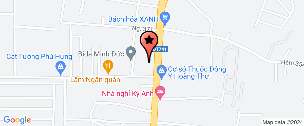 Map go to San xuat va Thuong mai Tan Xuan Company Limited