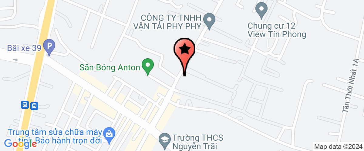 Map go to Hai Duong Cosmetic Service Trading Company Limited