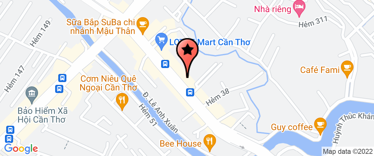 Map go to Thien Tan Company Limited
