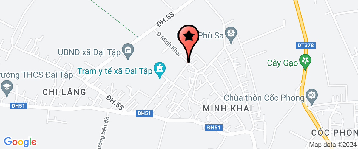 Map go to tin dung nhan dan Dai Tap Fund