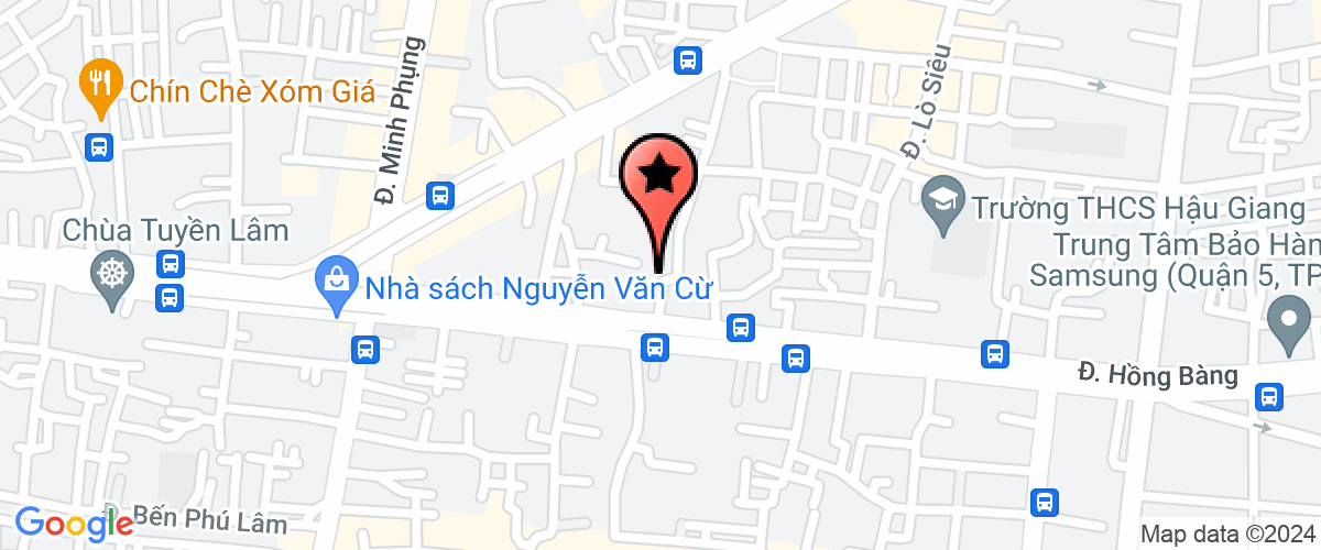 Map go to Minh Thinh Trading Construction Investment Company Limited