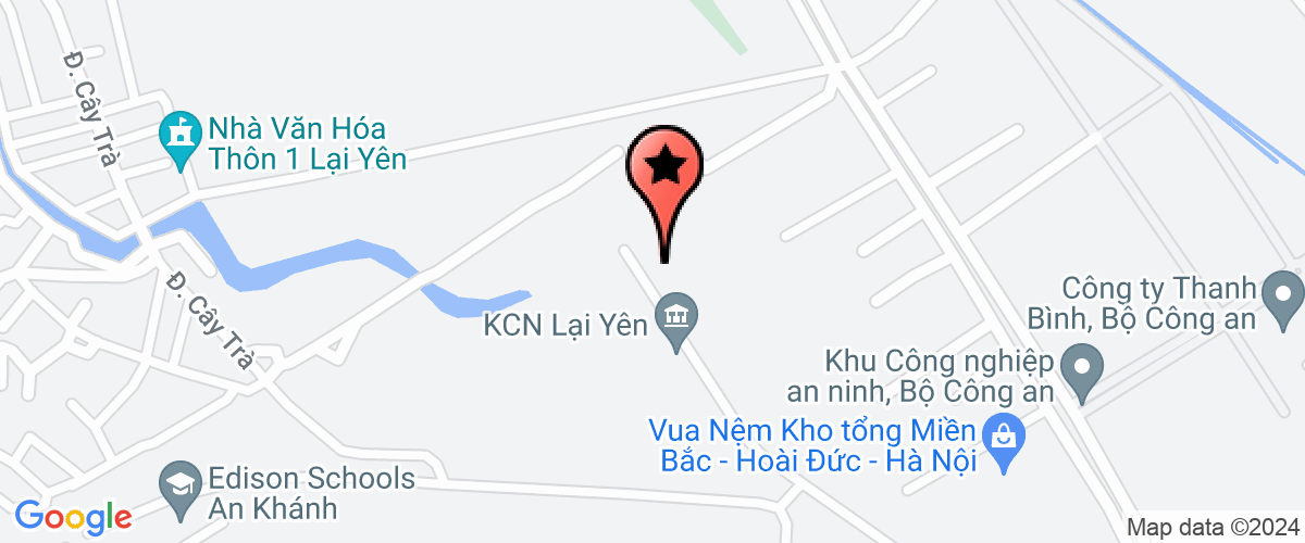 Map go to co phan TOMECO Lai Yen Company