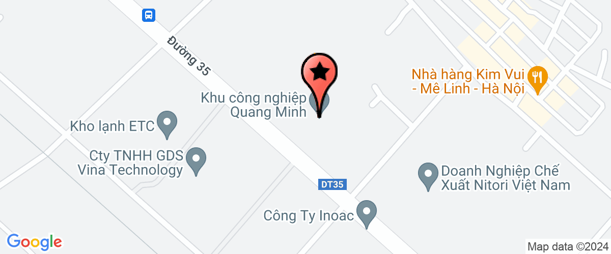 Map go to Inkel Vietnam Company Limited