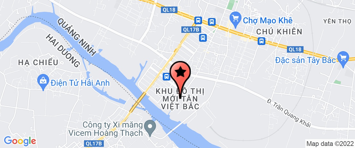 Map go to Dai An Quang Ninh Company Limited