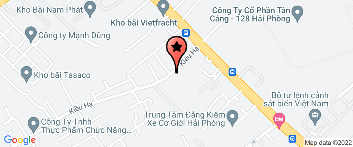 Map go to Thanh Trung Container Service and Trading Limited Company
