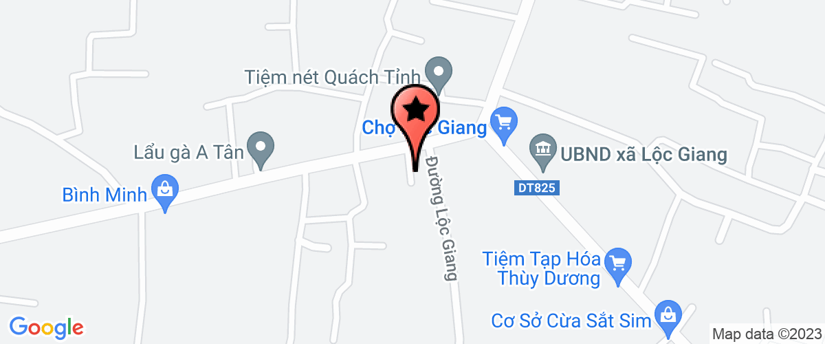 Map go to Quoc Khanh Exploit Manufacture and Services Company Limited