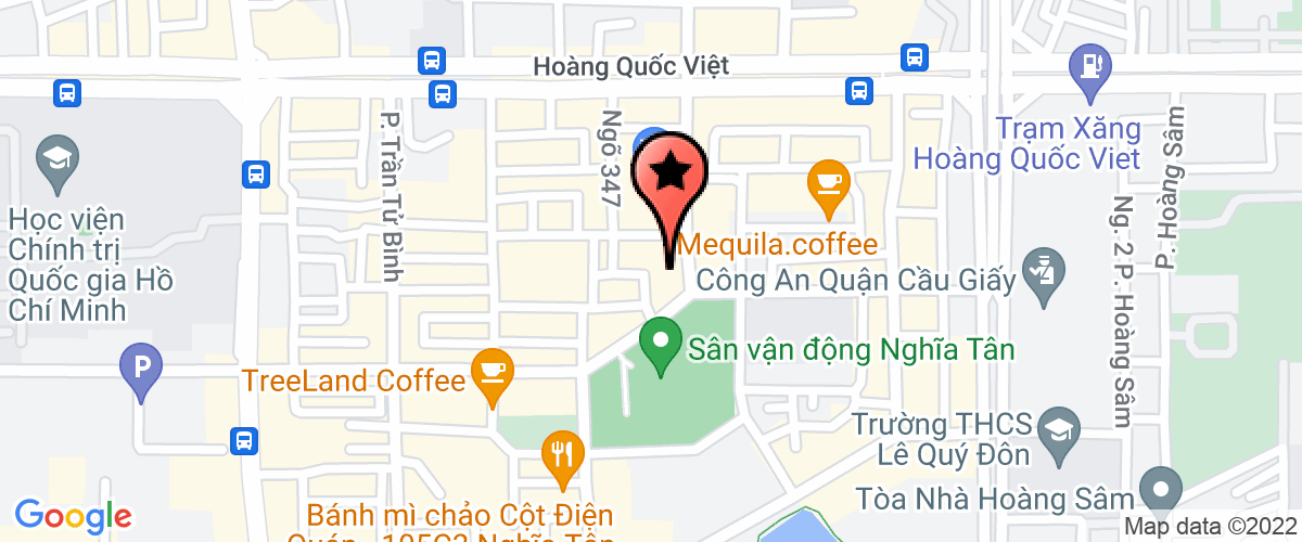 Map go to Dau Khi VietNam Development Investment And Trading Joint Stock Company