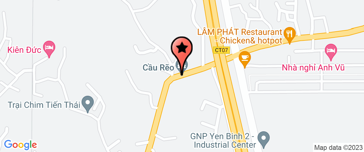 Map go to An Son Lam Company Limited