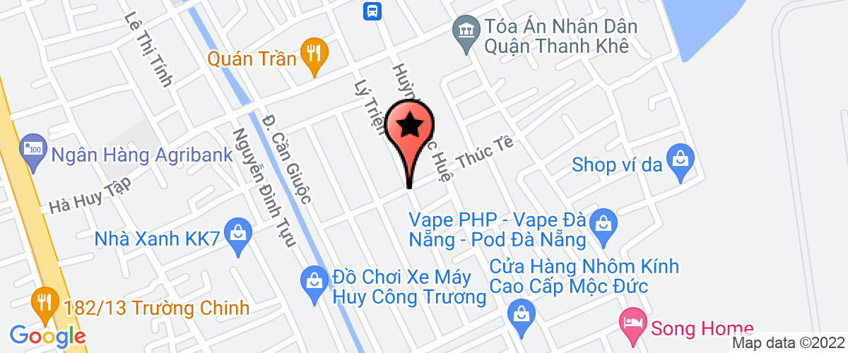 Map go to Vuong Bach Long Trading Company Limited