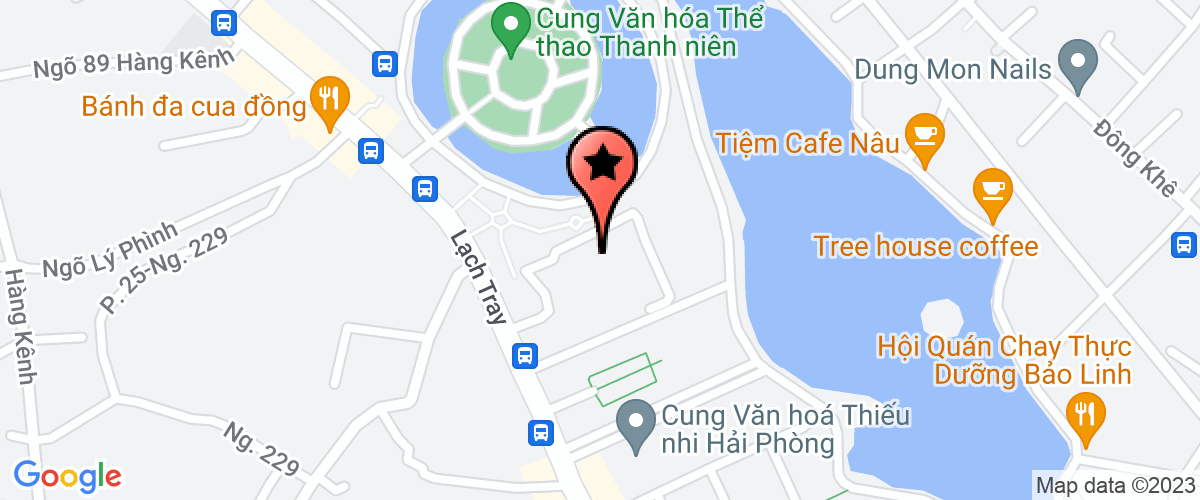 Map go to Cung lao dong huu nghi Viet Tiep Cultural