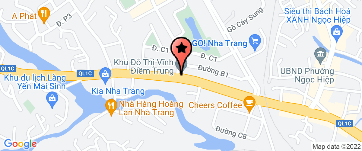 Bản đồ đến Công Ty TNHH Vận Tải Yến Nha Trang