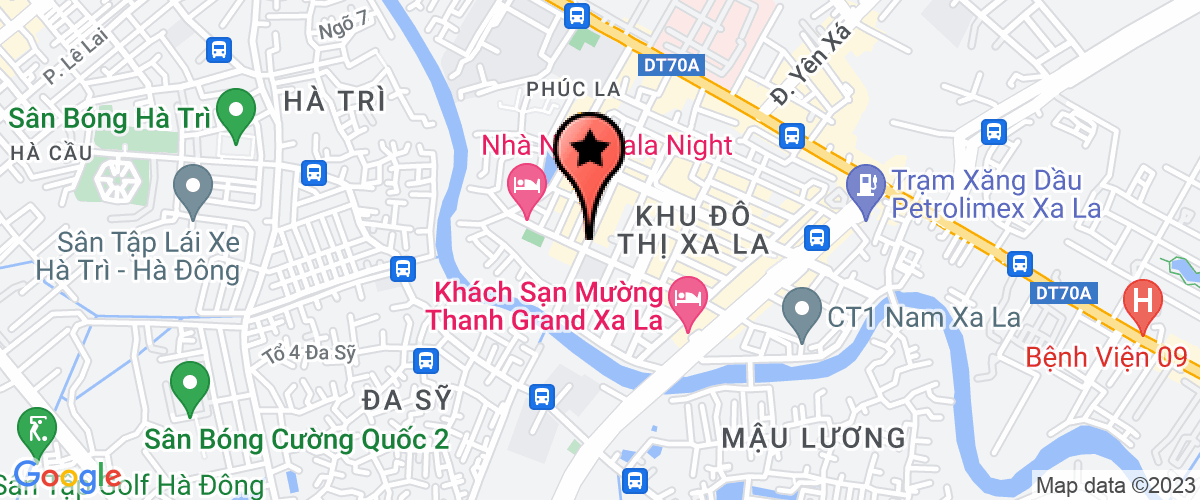 Map go to Xalaka VietNam Medical Company Limited