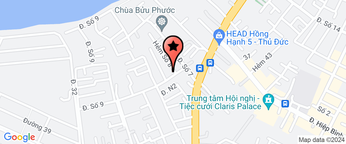 Bản đồ đến Công Ty TNHH Pccc Lê Nguyễn