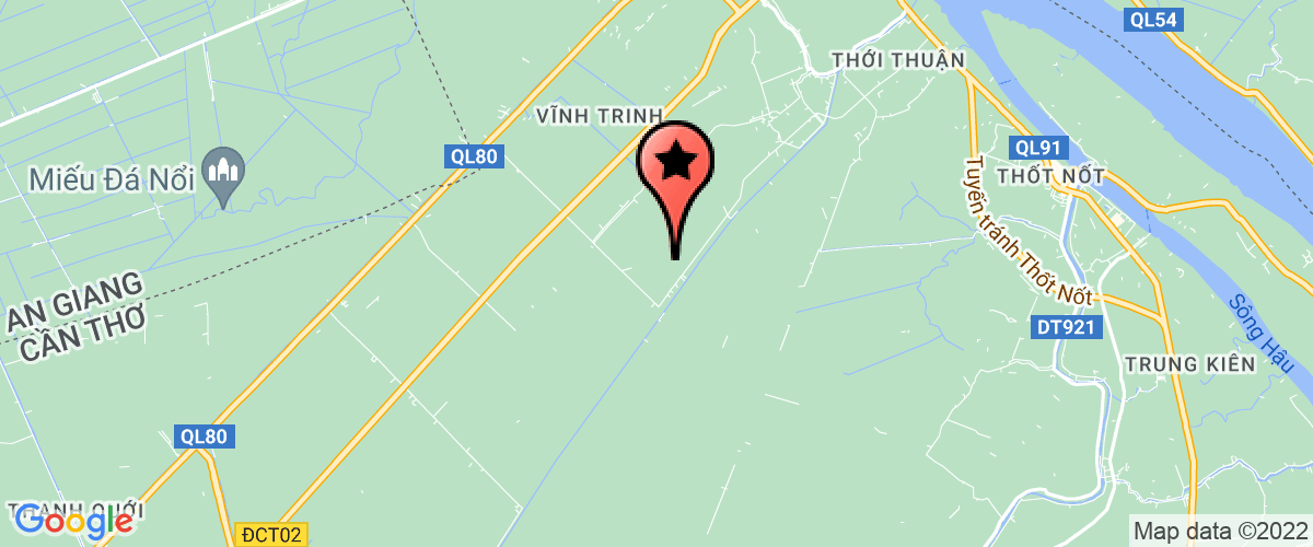 Map go to Vinh Binh 2 Elementary School