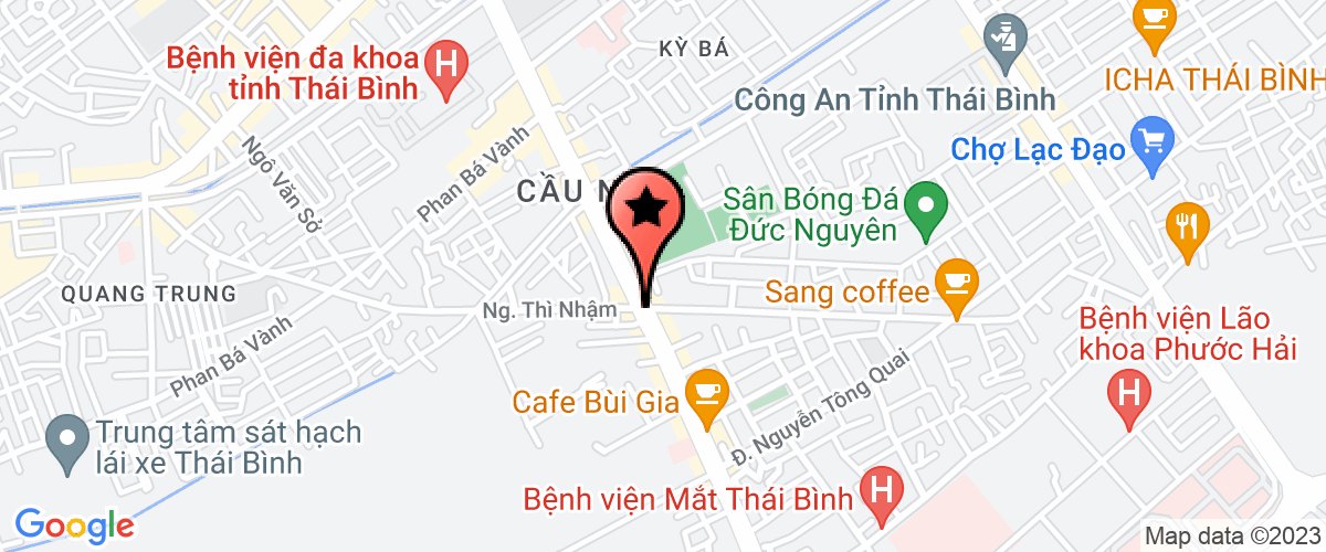 Map go to Thai Binh N01 Transport Construction Joint Stock Company