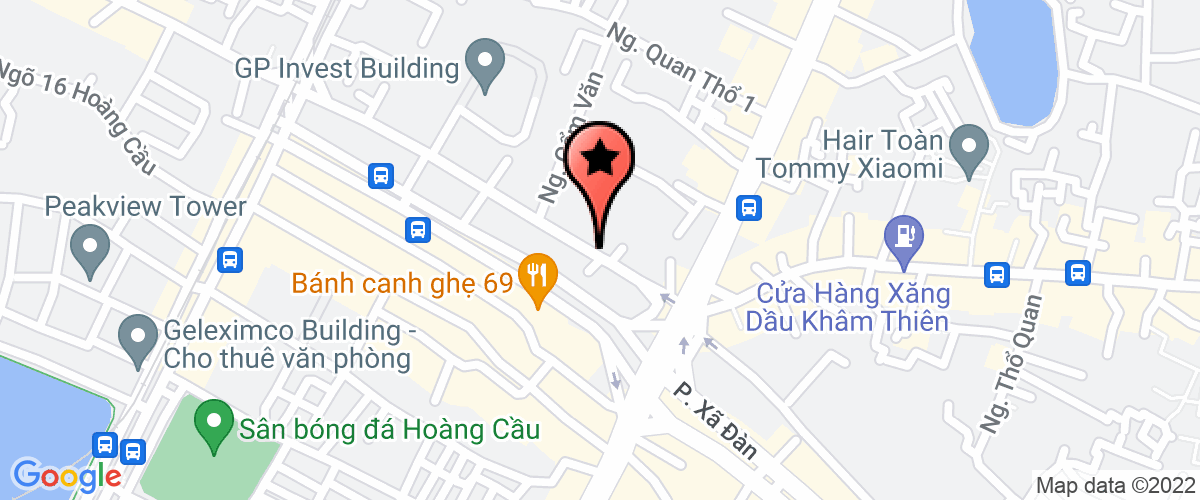 Map go to Thinh Hung Phat - Investco Trading And Construction Investment Joint Stock Company