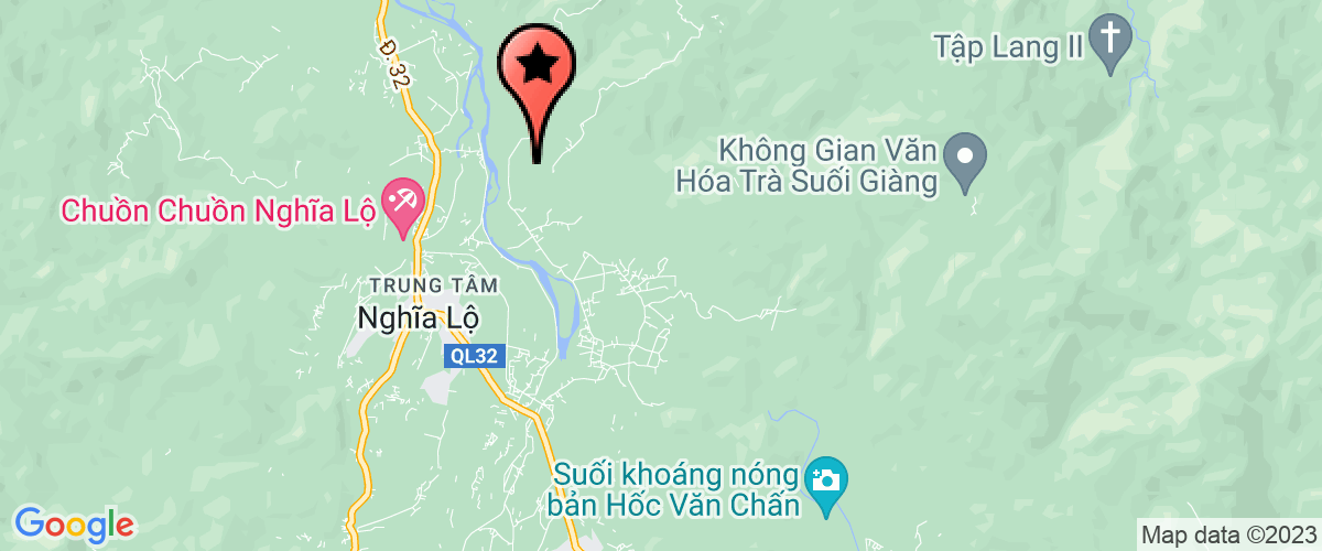 Map go to Doi thue Vung trong - xa Phu Nham