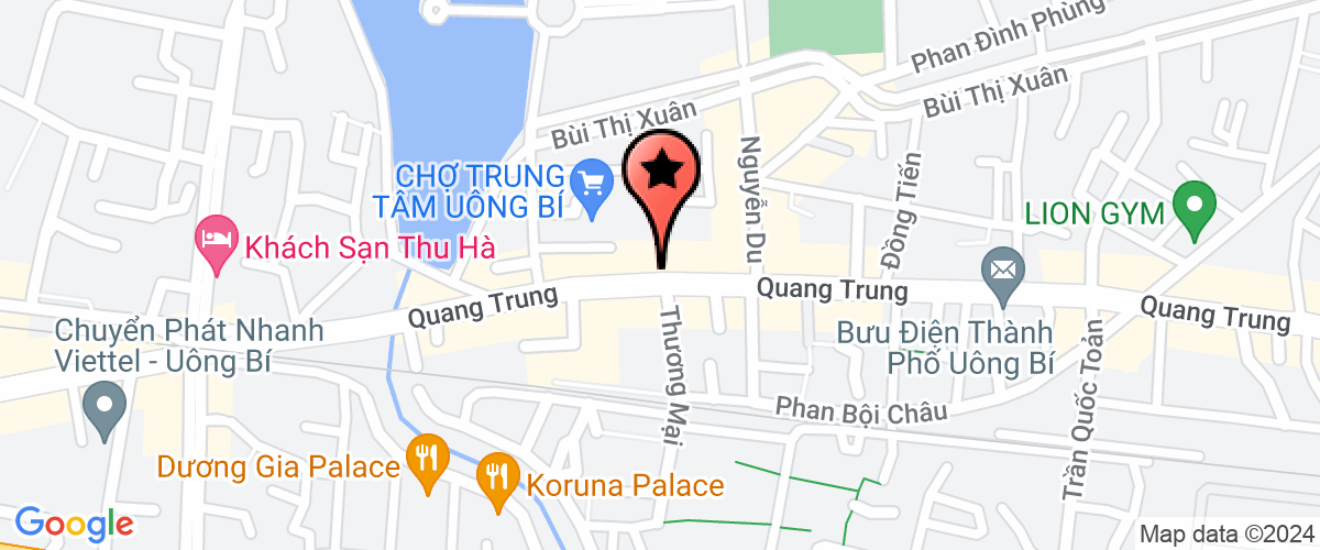 Map go to co phan nhiet dien Dien Cong Company