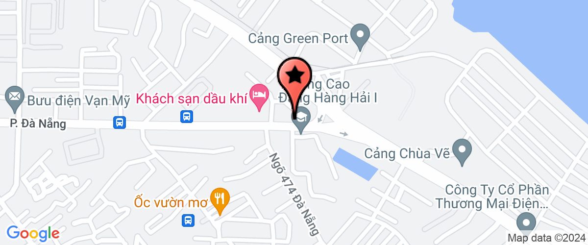 Map go to Dai Hoang Phat Shipping Trading Service Company Limited