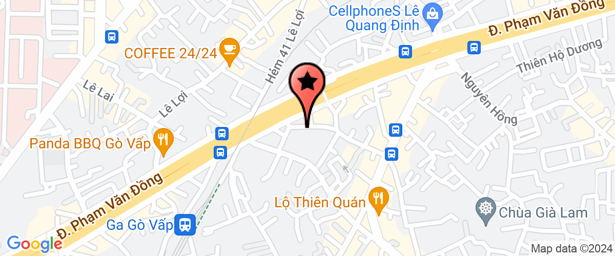 Map go to Thanh Huyen Pawn Company Limited