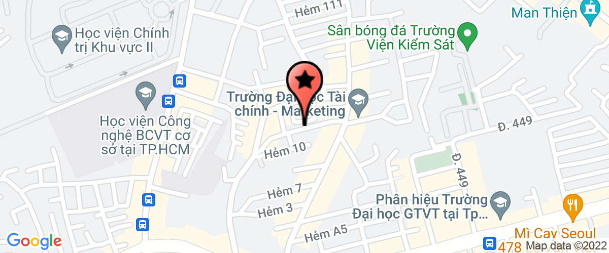 Map go to Dong Nghia Trading And Production Company Limited