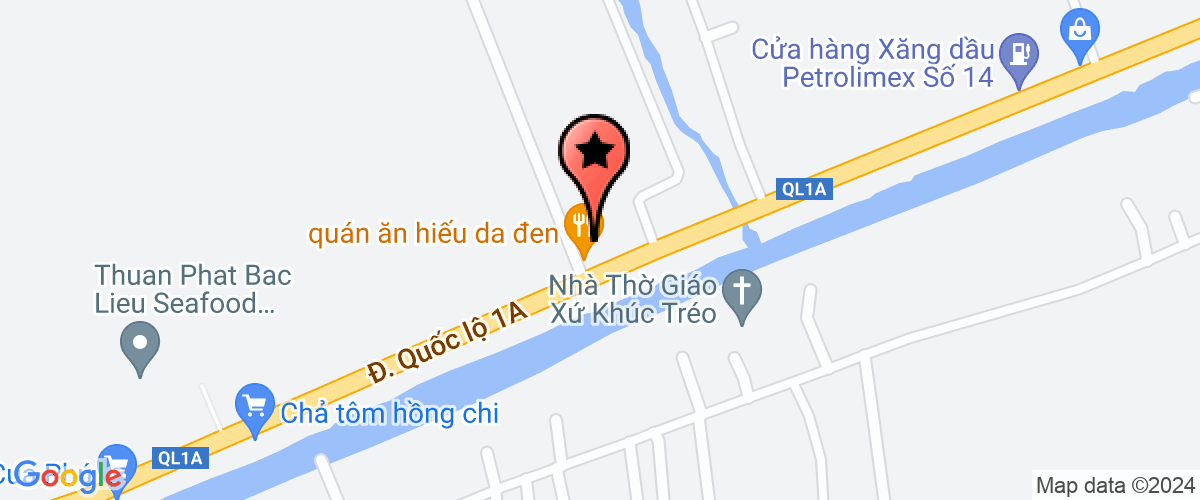 Map go to Hang Phu Nhanh Private Enterprise