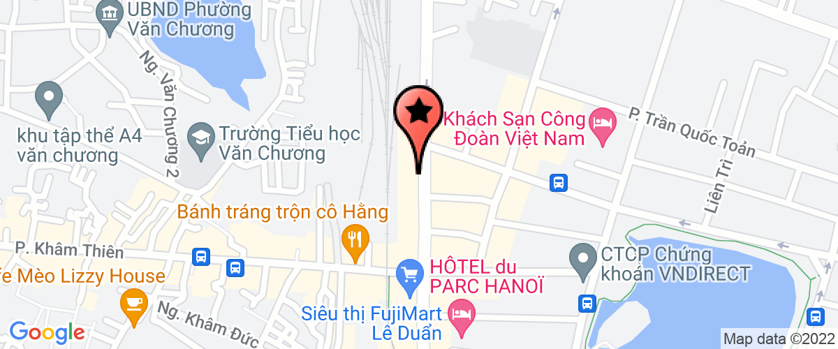 Map go to Dat Nhung Joint Stock Company