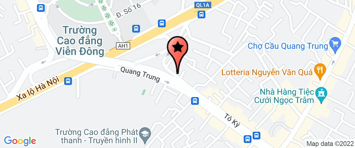 Map go to Dong Nam a Development Investment Service Trading Company Limited
