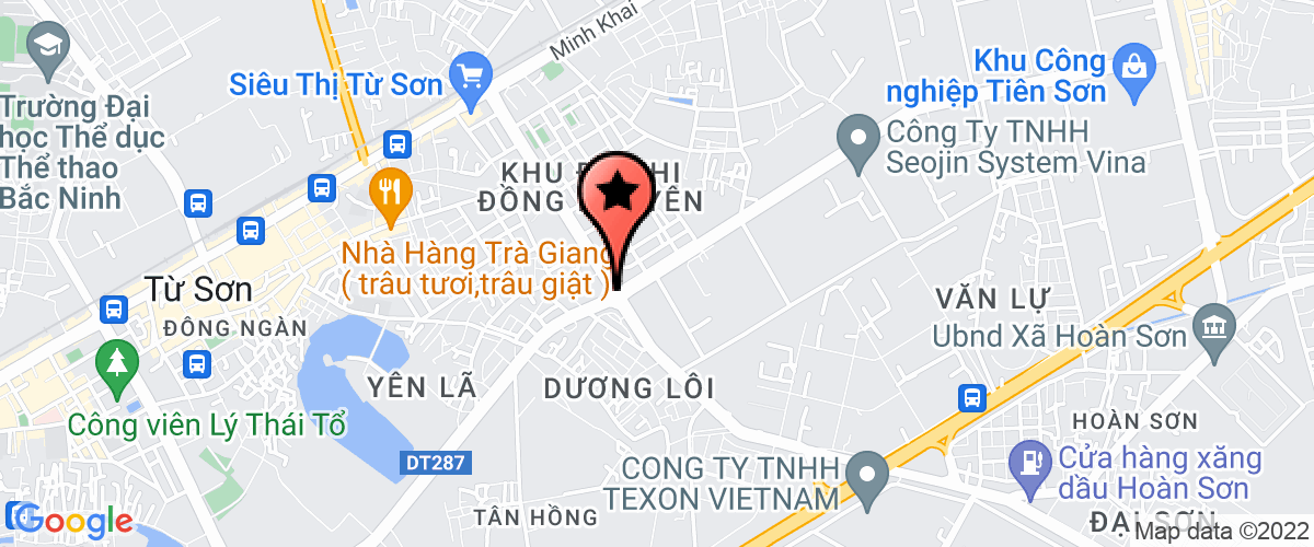 Bản đồ đến Công Ty TNHH Thương Mại Dịch Vụ ô Tô Trần Anh