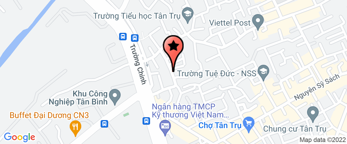 Bản đồ đến Công Ty TNHH Sân Vườn Tiểu Cảnh Nvm