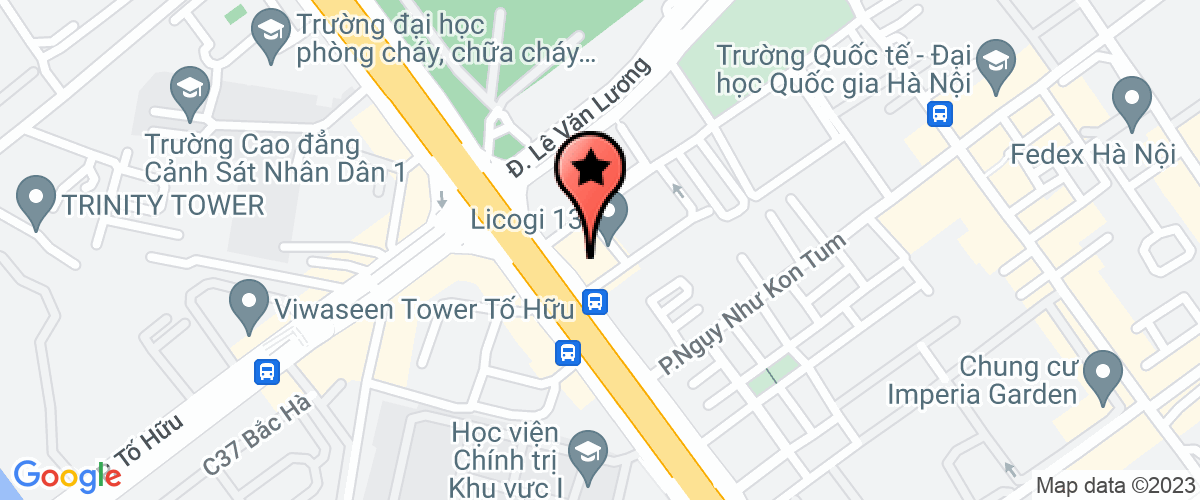 Map go to Phuc Hung Building Investment Construction and Trading Joint Stock Company