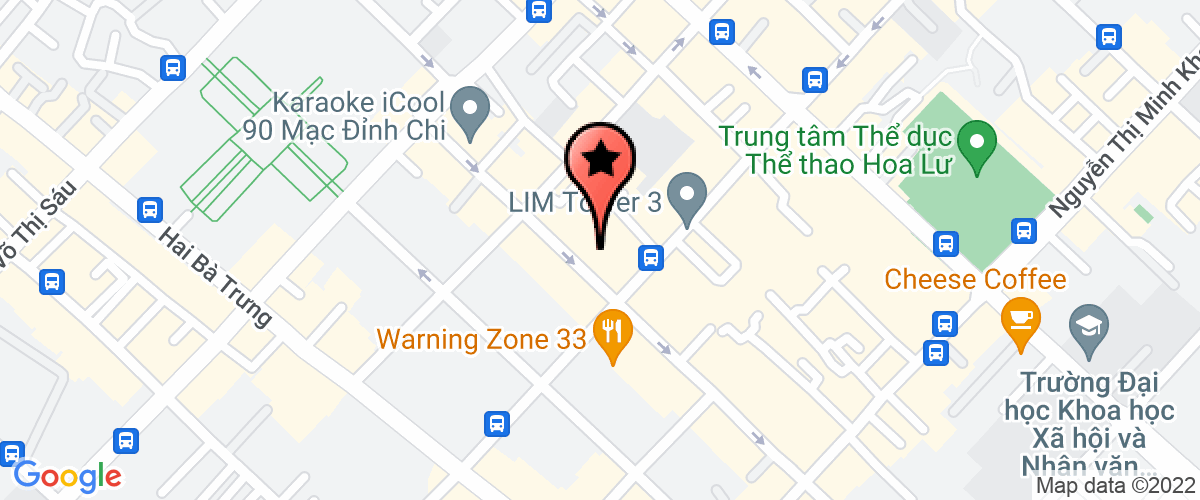 Bản đồ đến Công Ty TNHH Công Nghệ - Tư Vấn - Xây Dựng Rec