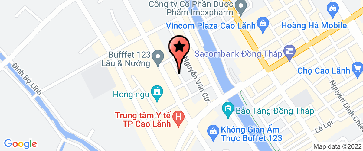 Map go to Toan Tan Construction Company Limited