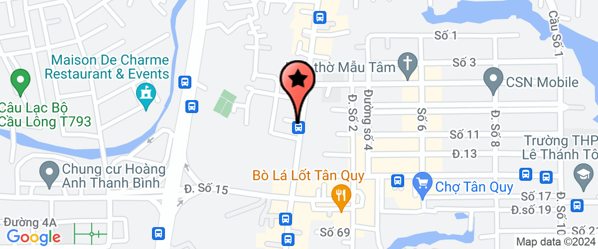 Map go to Lam Chau Electric Game Company Limited