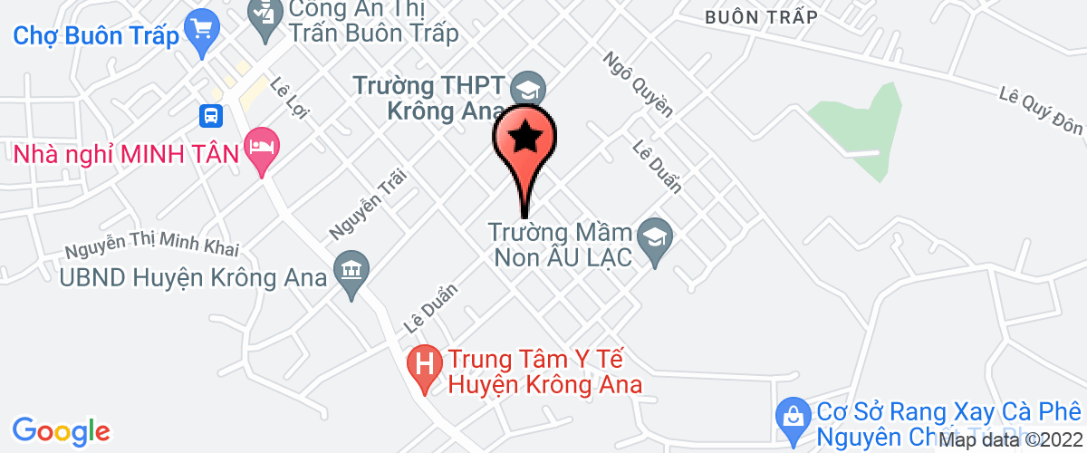 Map go to Uy Krong Ana District Office