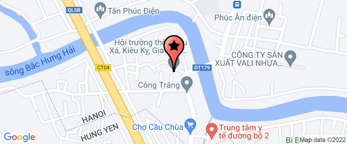Map go to A Chau International Trading Company Limited