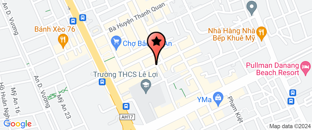 Map go to Thien an Land Joint Stock Company