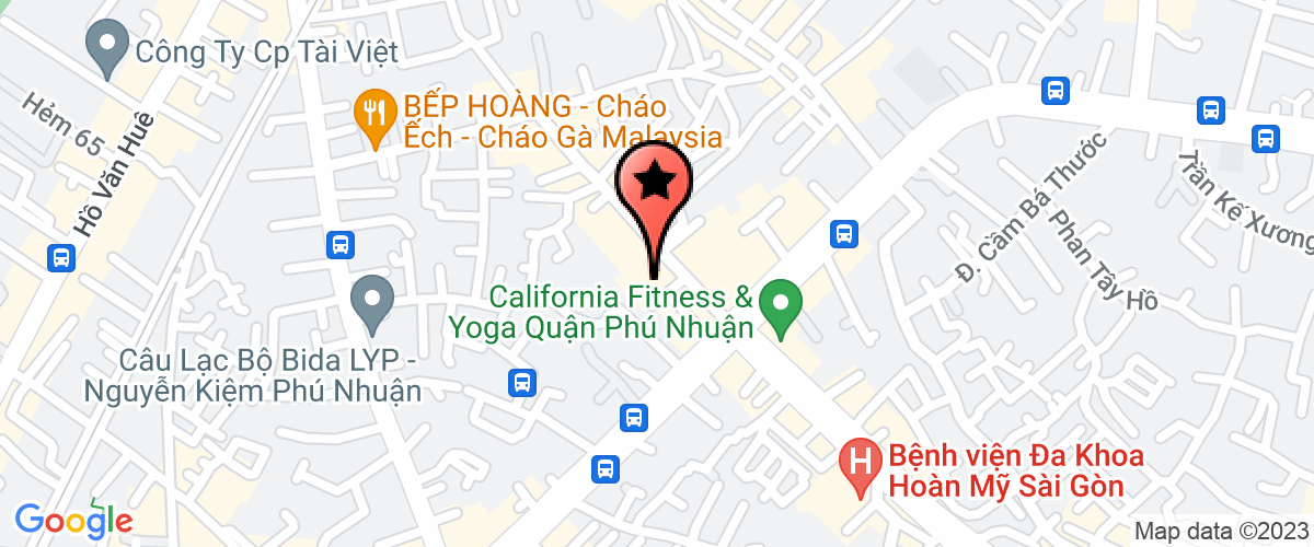 Map go to Dang Hung Service Trading Production Company Limited