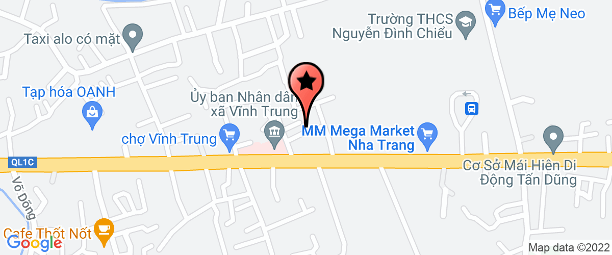 Map go to Hoang Anh Nha Trang Mechanical Private Enterprise
