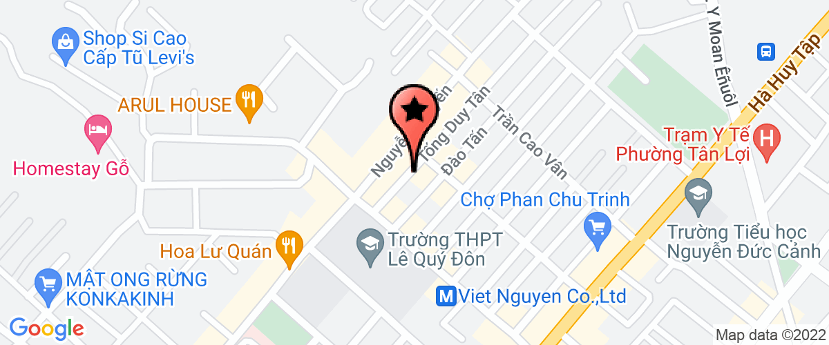 Map go to Dai Hoang Nguyen Limited Company