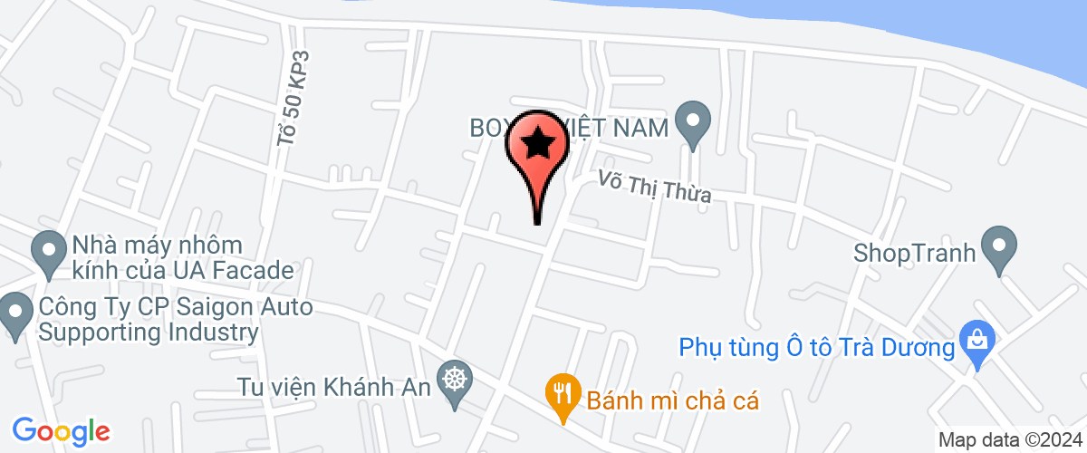Map go to Trang Thinh Phat Equipment Materials Company Limited
