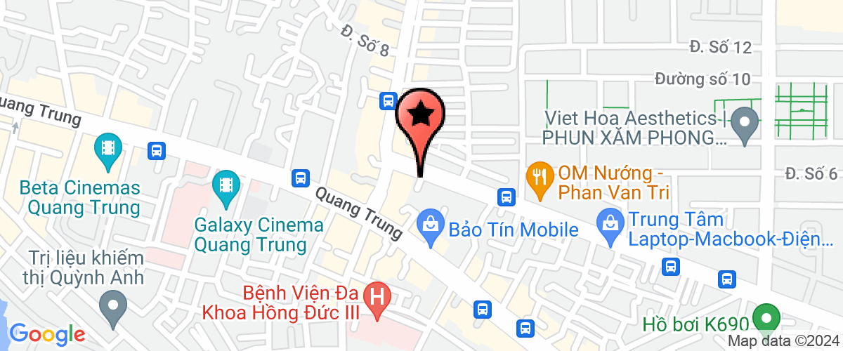 Bản đồ đến Công Ty TNHH Thương Mại & Quảng Cáo Lê Giang