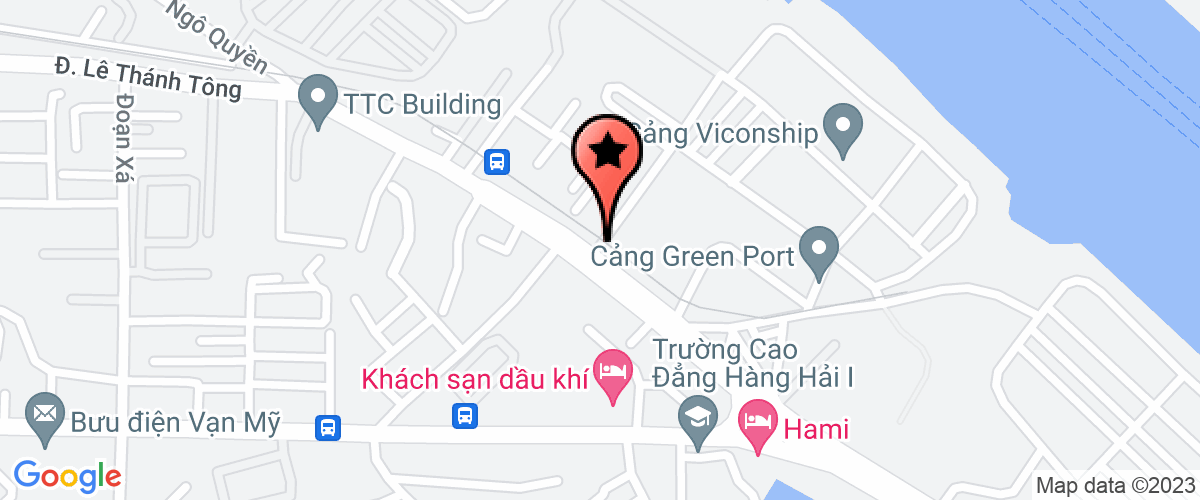 Bản đồ đến Chi Nhánh Tại Thành Phố Hải Phòng - Công Ty TNHH Vincom Retail Miền Bắc
