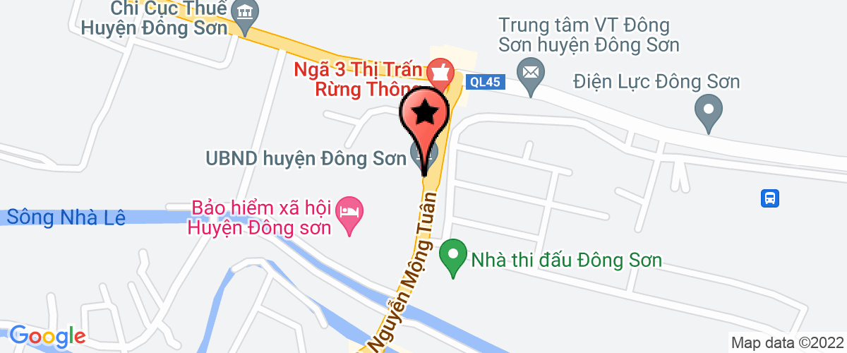 Map go to Tien Thinh Construction Company Limited