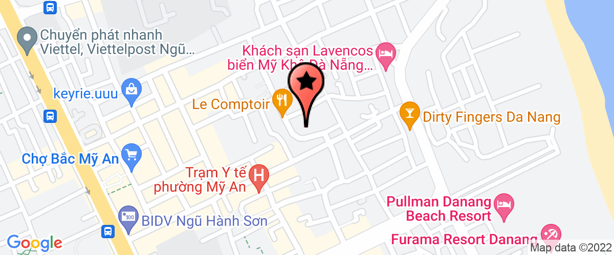 Bản đồ đến Công Ty TNHH Dịch Vụ & Thương Mại San Hô Trắng