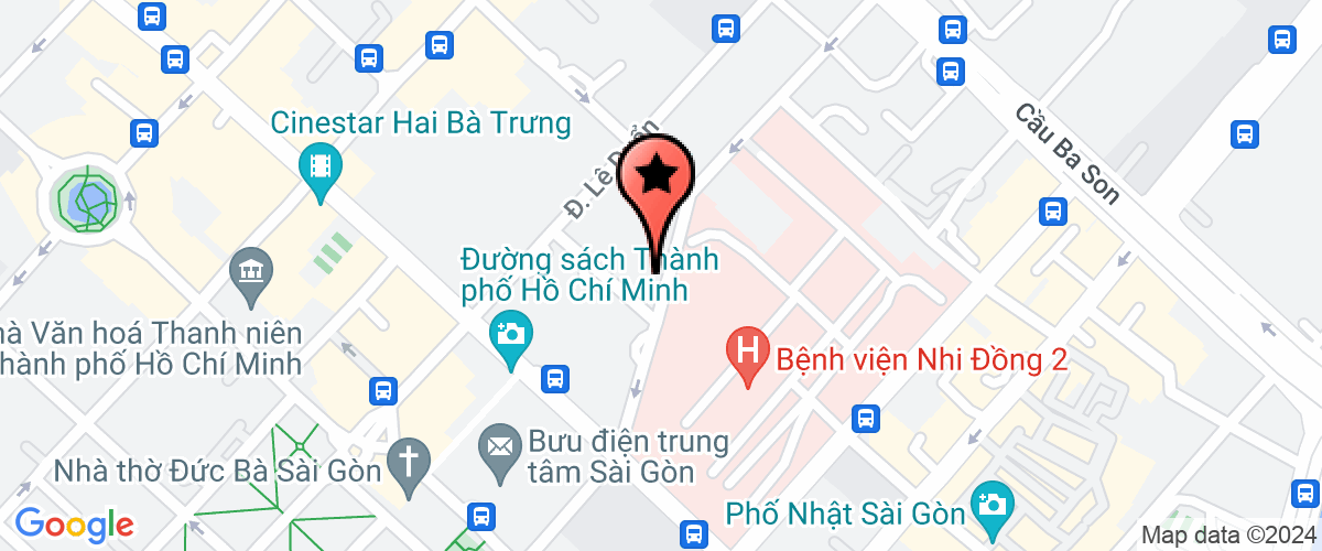 Bản đồ đến Chi Nhánh Tại Thành Phố Hồ Chí Minh Công Ty Cổ Phần Netnam (Thành Phố Hà Nội)