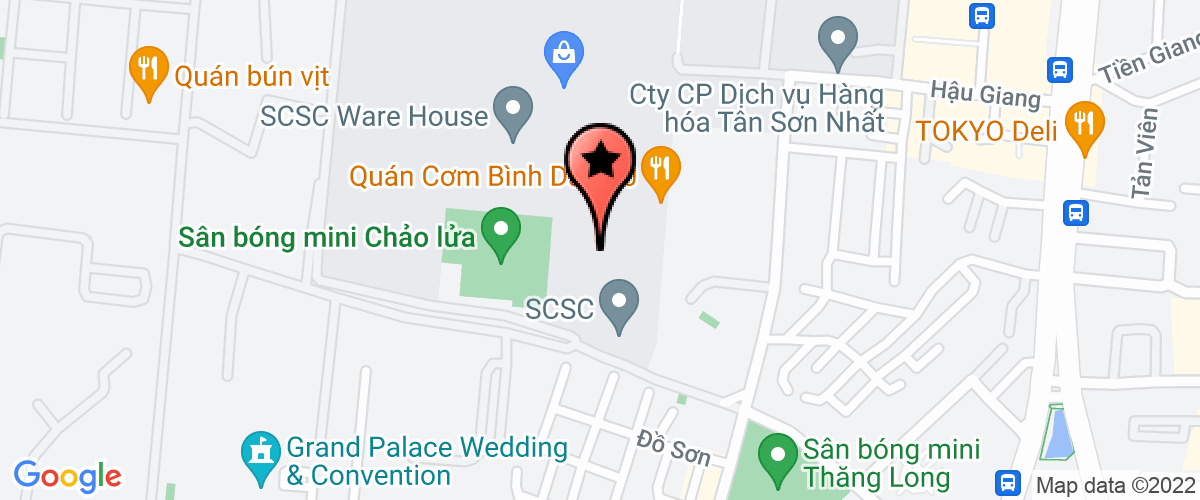 Map go to Sai Gon Cargo Service Corporation
