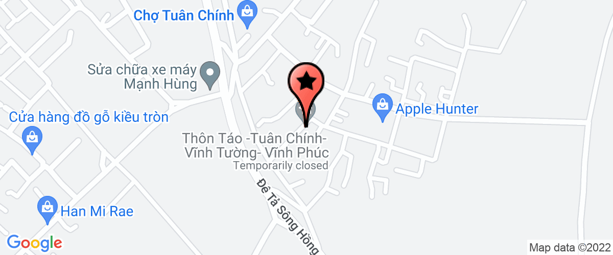 Map go to Hop Thanh Investment Construction and Commercial Development Joint Stock Company
