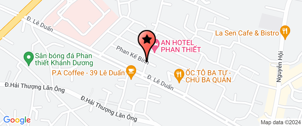 Map go to Trung Land Real-Estate Business And Construction Consultant Company Limited
