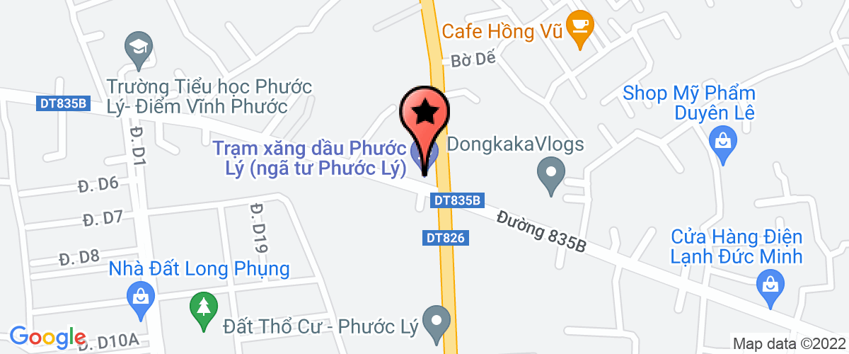 Map go to Phuong Duy Company Limited